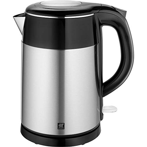 ZWILLING Wasserkocher, 1,2 Liter, 1.550-1.850 Watt, Edelstahl/Kunststoff, silber/schwarz von ZWILLING