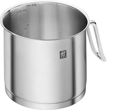 ZWILLING ZWILLING Pro Milchtopf, 14 cm, 2 L, Induktionsgeei gnet, 18/10 Edelstahl, Silber von Zwilling