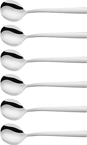 ZWILLING Dinner, 6 Suppen-/Sahnelöffel, Edelstahl, Silber ZWILLING Dinner, 6 Suppen-/Sahnelöffel, Edelstahl, Silber von ZWILLING