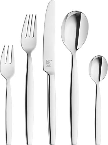 ZWILLING Lord Besteck-Set, 30-teilig, Für 6 Personen, 18/10 Edelstahl, Poliert von Zwilling