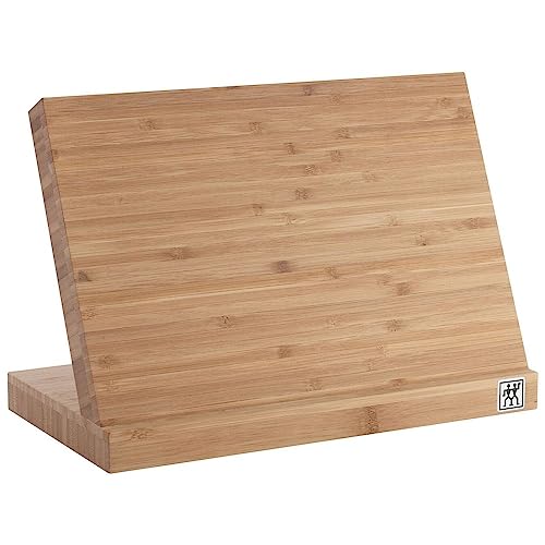 ZWILLING Magnetischer Messerblock für komplette Messersets, Bambus,16,5 x 30 x 20,8 cm von ZWILLING
