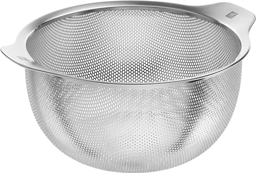 ZWILLING Table Sieb, 24 cm, Edelstahl, 26 x 24 x 11 cm, Küchensieb, Seiher Geeignet zum Sieben, Abtropfen Nudeln, Quinoa, Puderzucker, Gemüse, Obst, Tee ZWILLING Table Sieb, 24 cm, Edelstahl, 26 x 24 x 11 cm, Küchensieb, Seiher Geeignet zum Sieben, Abtropfen Nudeln, Quinoa, Puderzucker, Gemüse, Obst, Tee von ZWILLING