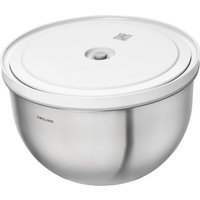 Zwilling Aufbewahrungsschüssel "Fresh & Save BOWLS" Schüssel inkl. Deckel, 2 tlg. Vakuumschüssel L / 24 cm, Edelstahl von Zwilling