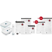 Zwilling Aufbewahrungssystem "Fresh&Save Aufbewahrungsbox" Set, 21 Stk. tlg. Borosilikatglas,Kunststoff, Silikon, (Set, 21tlg), (Vakuum Starterset) von Zwilling