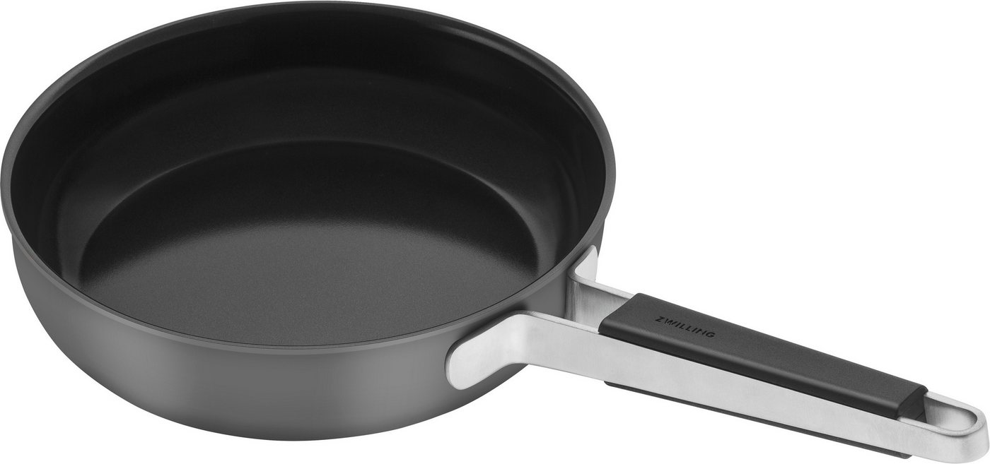 Zwilling Bratpfanne Pure, Edelstahl 18/10 (1-tlg), Keramikbeschichtung, Stay-Cool Griffe, Edelstahl von Zwilling