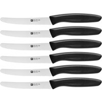 Zwilling Brotzeitmesser "Twin Grip", (Set, 6 tlg.), Nitrostahl von Zwilling