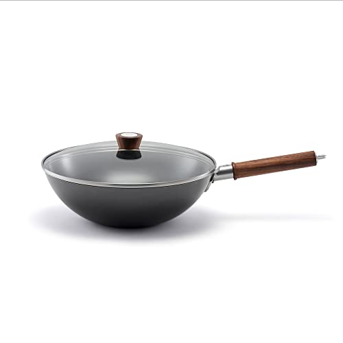 ZWILLING Dragon Wok mit Deckel, Karbonstahl, 30,5 cm von ZWILLING