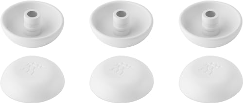 ZWILLING FRESH & SAVE CUBE Diffuser Set, 6-teiliges Zubehör für die Vakuumfunktion, BPA-frei, spülmaschinenfest, Weiß von Zwilling