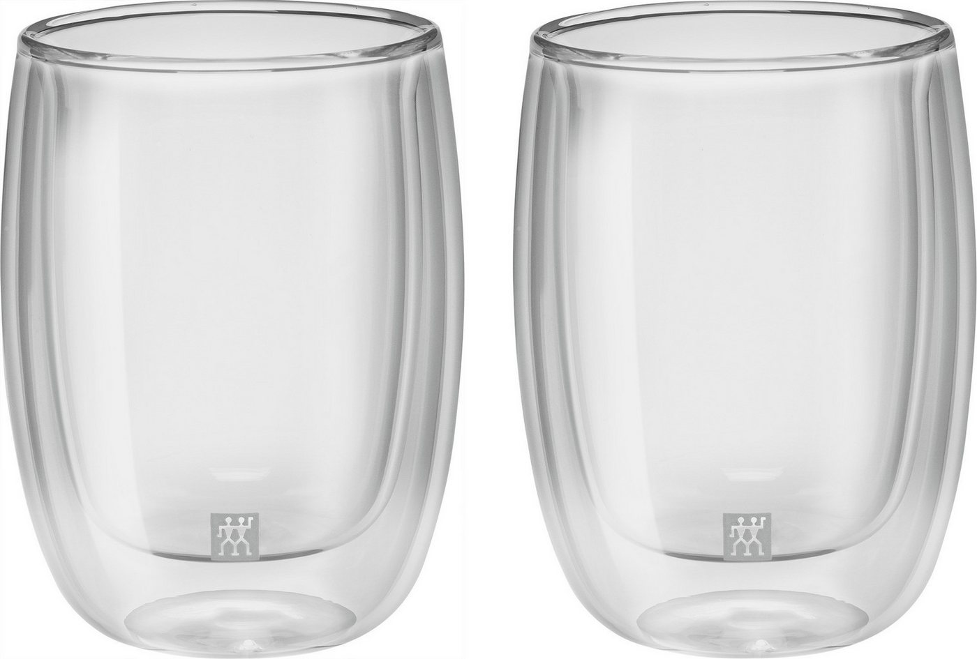 Zwilling Gläser-Set Kaffee Glas Sorrento, 2er Set, Borosilikatglas, doppelwandig, Fassungsvermögen je Glas 200 ml Zwilling Gläser-Set Kaffee Glas Sorrento, 2er Set, Borosilikatglas, doppelwandig, Fassungsvermögen je Glas 200 ml von Zwilling