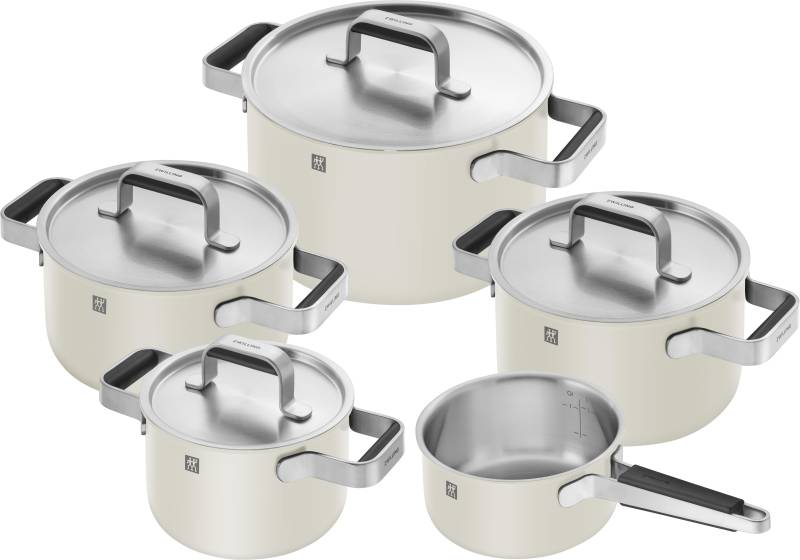 Zwilling Kochgeschirrset PURE 5-tlg. PURE in elfenbein-weiß von Zwilling