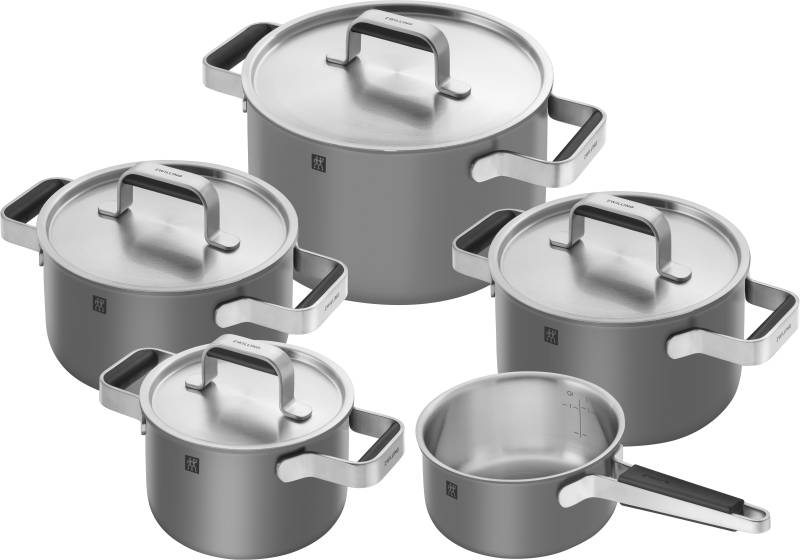 Zwilling Kochgeschirrset PURE 5-tlg. PURE in grau matt von Zwilling
