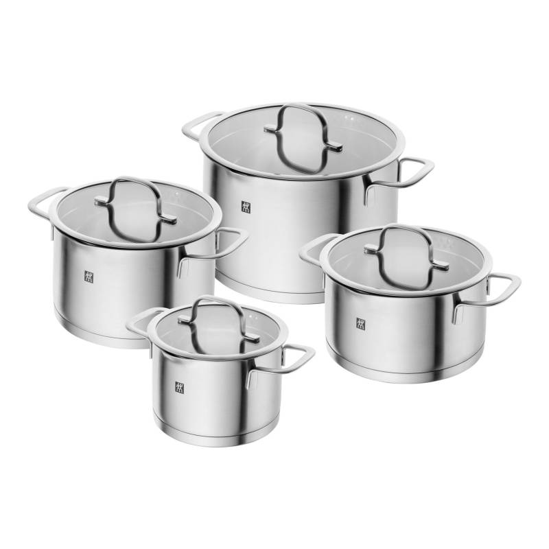 Zwilling Kochtopfset True Flow 4tlg. in silber von Zwilling