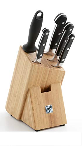 Zwilling Messerblock Pro 6 teilig, Edelstahl, Silber/Schwarz, 38 x 28 x 28 cm, 6-Einheiten von Zwilling