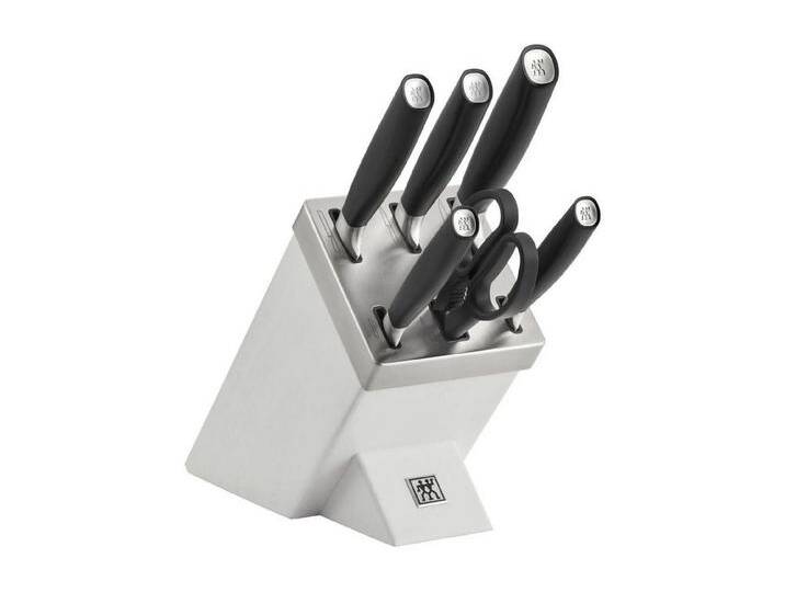 Zwilling Messerblock ZWILLING All * Star Messerblockset mit KiS Technologie 7-tlg, (7tlg), weiß von Zwilling
