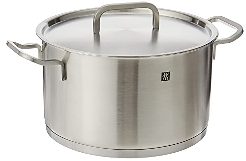 Zwilling Moment Kochtopf Edelstahl Edelstahl matt, Edelstahl, rostfrei, Edelstahl Mat, ⌀24 cm von ZWILLING