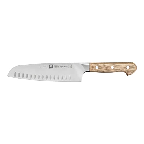 Zwilling Pro Wood Santokumesser Küchenmesser mit Kullen 180 mm von Zwilling