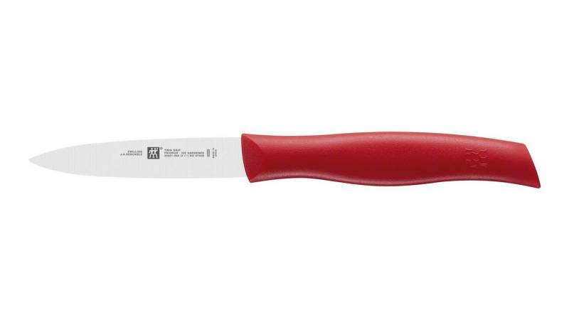 Zwilling Spickmesser Zwilling TWIN Grip Messer rot Spick- und Garniermesser 9cm von Zwilling