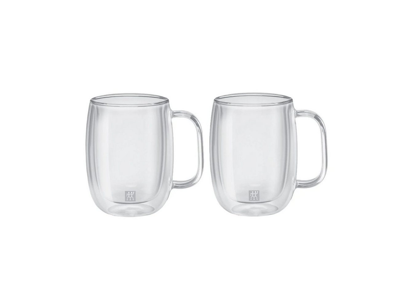 Zwilling Tasse ZWILLING Sorrento Plus Kaffeeglasset, 350 ml / 2-tlg hochwertiges Borosilikatglas, Borosilikatglas von Zwilling