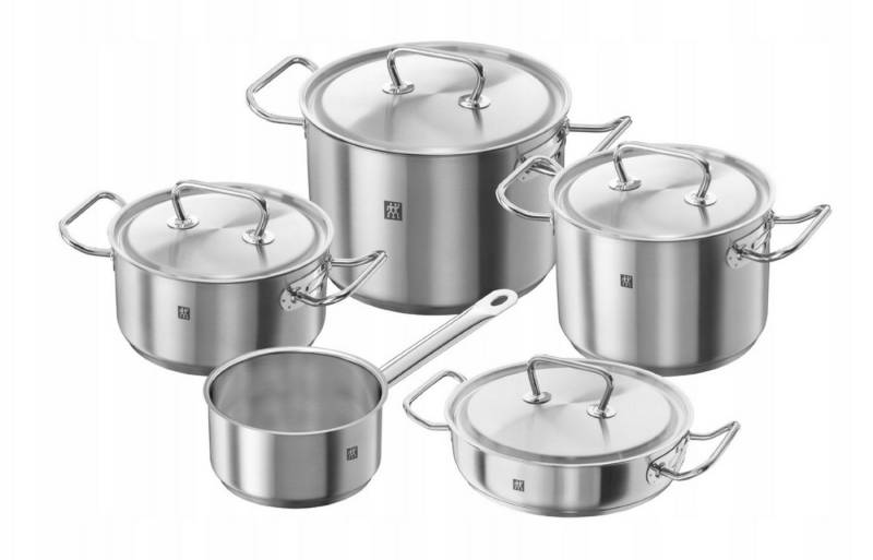 Zwilling Topf-Set Zwilling Twin Classic Kochtopf-Set 5-tlg. 18/10 Edelstahll matt Zwilling Topf-Set Zwilling Twin Classic Kochtopf-Set 5-tlg. 18/10 Edelstahll matt von Zwilling