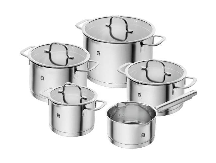 Zwilling Trueflow Kochtopf-Set - silber von Zwilling