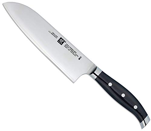 Zwilling 30867180 Twin Cermax Santokumesser, Pulverstahl, Micarta, genietet, 180 mm, schwarz von ZWILLING