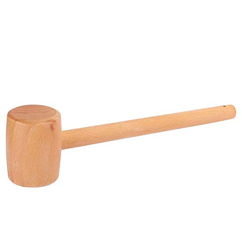 Holzhammer, stabil und einfach zu verwenden, haltbarer Holzhammer, zum Schnitzen von Holz Schnitzen von Wurzeln Polieren von Teetabletts für die Holzbearbeitung von Zwindy