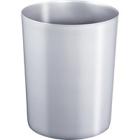 Zwingo Sicherheitspapierkorb „the firefighter“, 20 Liter, TÜV-zertifiziert, silber von Zwingo