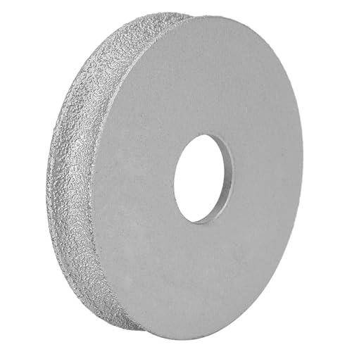 Gelötete Diamantschleifscheibe, praktische verschleißfeste Schleifscheibe für Kunststein für Glas für Granit für Keramik(Concave grinding wheel 1.0) von Zwinner