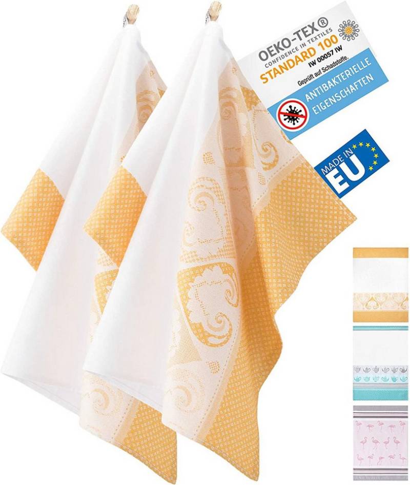 Zwoltex Geschirrtuch Jacquard Geschirrtücher - Ägyptische Baumwolle Zwoltex Geschirrtuch Jacquard Geschirrtücher - Ägyptische Baumwolle von Zwoltex