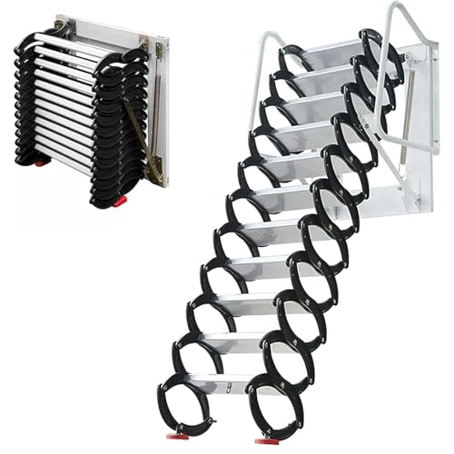 Zxarunas Dachbodenleitern Dachboden Leiter Wand montierte Dachbodenstufen Einziehbare Klapptreppen Pulldown -Dachboden mit Rahmenhandbuch Dachbodentreppe Zxarunas Dachbodenleitern Dachboden Leiter Wand montierte Dachbodenstufen Einziehbare Klapptreppen Pulldown -Dachboden mit Rahmenhandbuch Dachbodentreppe von Zxarunas