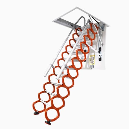 Zxarunas Dachbodenleitern Deckenloftleiter Down Dachleiter Indoor-Teleskop-Klappleiter Nicht-Rutschstufen oder Loft-Handbuch ohne Armlehnen Dachbodentreppe Zxarunas Dachbodenleitern Deckenloftleiter Down Dachleiter Indoor-Teleskop-Klappleiter Nicht-Rutschstufen oder Loft-Handbuch ohne Armlehnen Dachbodentreppe von Zxarunas