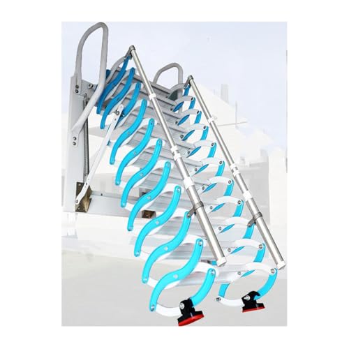 Zxarunas Dachbodenleitern Elektrische Teleskopleiterklappleiter mit Handläufen mit der Wand montierten Loft-Leiter nimmt keinen Platz für Innen- und Außenbereiche EIN Dachbodentreppe Zxarunas Dachbodenleitern Elektrische Teleskopleiterklappleiter mit Handläufen mit der Wand montierten Loft-Leiter nimmt keinen Platz für Innen- und Außenbereiche EIN Dachbodentreppe von Zxarunas