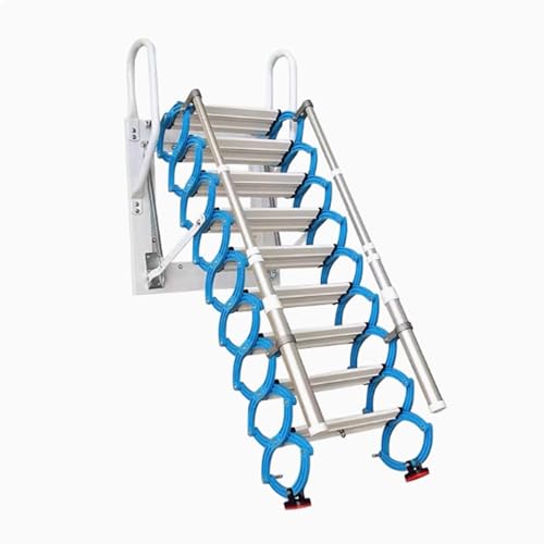 Zxarunas Dachbodenleitern Wandmontage Deckenklappleiter Dachboden Leiter Legierung Stahlstahl Treppe Downte Dachleiter Teleskop -Versteck Leiter Dachbodentreppe Zxarunas Dachbodenleitern Wandmontage Deckenklappleiter Dachboden Leiter Legierung Stahlstahl Treppe Downte Dachleiter Teleskop -Versteck Leiter Dachbodentreppe von Zxarunas