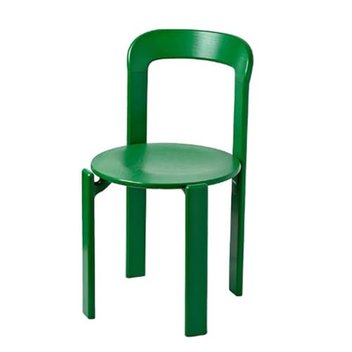 Zxarunas Esstisch stühle Vintage Esszimmerstühle Massivholz Küchenstühle Stapelbar Esszimmer Schlafzimmer Stühle Und Wohnzimmer Stühle 45 * 40 * 76cm Esszimmerstühle(Groen) von Zxarunas