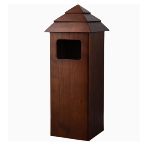 Zxarunas mülleimer küche 48L Holz-Mülleimer for den Außenbereich mit Deckel, Mülleimer mit großer Kapazität, kommerzieller Mülleimer for malerische Orte, Parks und Einkaufszentren abfalleimer(Walnut) Zxarunas mülleimer küche 48L Holz-Mülleimer for den Außenbereich mit Deckel, Mülleimer mit großer Kapazität, kommerzieller Mülleimer for malerische Orte, Parks und Einkaufszentren abfalleimer(Walnut) von Zxarunas