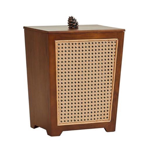 Zxarunas mülleimer küche Holzabfallkorb mit Deckel, Kunststoffeinsatz, 14 l, gewebter Mülleimer Compatible with Badezimmer, Küche, Büro, Wohnzimmer, Heimdekoration abfalleimer Zxarunas mülleimer küche Holzabfallkorb mit Deckel, Kunststoffeinsatz, 14 l, gewebter Mülleimer Compatible with Badezimmer, Küche, Büro, Wohnzimmer, Heimdekoration abfalleimer von Zxarunas