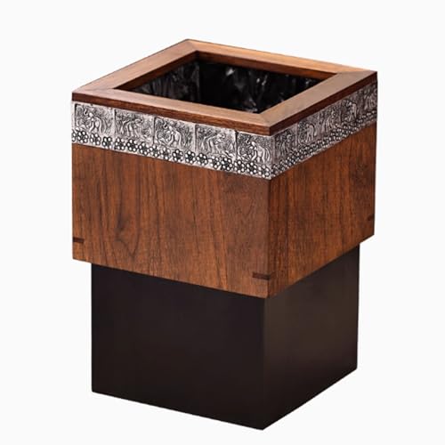 Zxarunas mülleimer küche Kleiner Mülleimer aus Holz, Mülleimerkorb Compatible with Badezimmer, Küchen, Büros, Kinderzimmer, Schlafsäle, Mülleimer, 12 l abfalleimer Zxarunas mülleimer küche Kleiner Mülleimer aus Holz, Mülleimerkorb Compatible with Badezimmer, Küchen, Büros, Kinderzimmer, Schlafsäle, Mülleimer, 12 l abfalleimer von Zxarunas