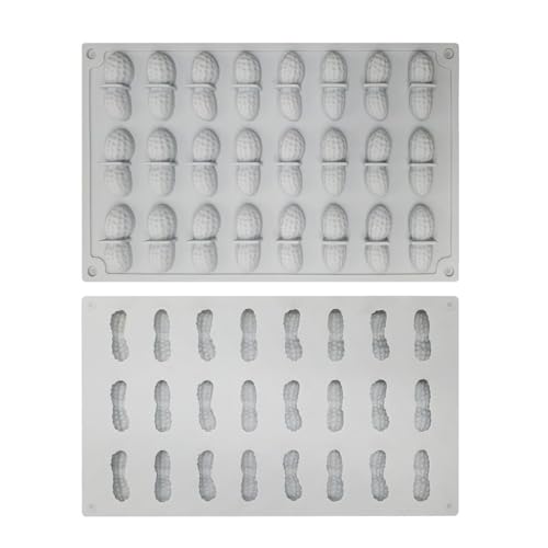 24 Hohlraum Große Erdnuss Mousses Kuchenformen Nahrung Silikon Schokolade Dessert Backform Family Geting Backware von Zxfdsfdbnm