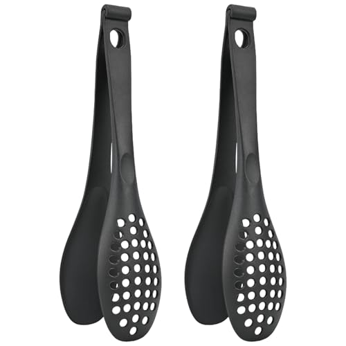 2pcs Multifunktionaler Toaster Tongs Futterclip Eisklemmen Leichte Backzange Abnehmbare Spatel Tongs Küchenwerkzeug von Zxfdsfdbnm