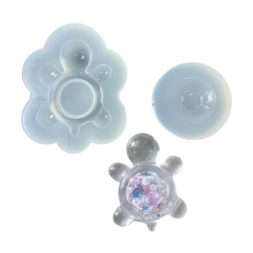 2pcs Schöne Schildkröten Figur Silikonform Set Robustes von Zxfdsfdbnm