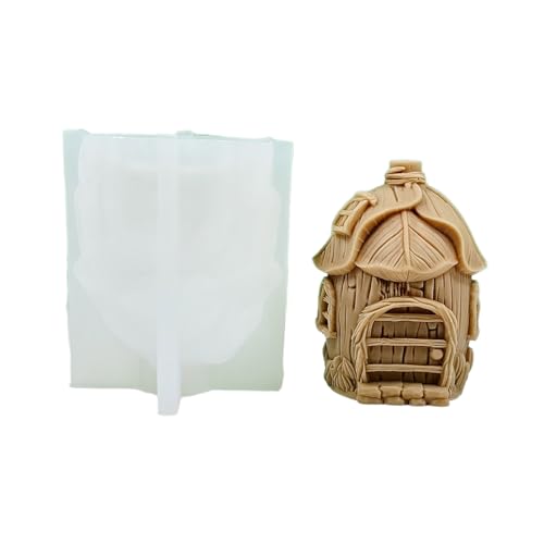 3D Pilzhaushausform Praktische Silikonform Epoxidharz Dekoration Schimmel Miniaturhausform Handgefertigte Geschenke von Zxfdsfdbnm