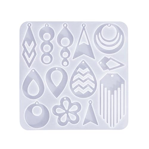 Einfach zu verwendende Silikonform, geometrische Ohrringe, hohle Schmuckformen, Silikon-Schmuck-Enthusiasten Einfach zu verwendende Silikonform, geometrische Ohrringe, hohle Schmuckformen, Silikon-Schmuck-Enthusiasten von Zxfdsfdbnm
