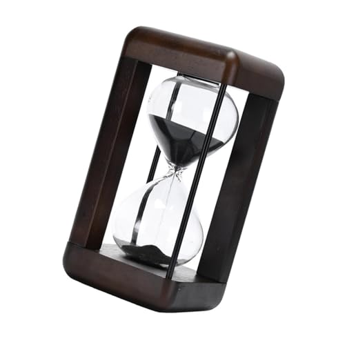Großer Schwarz/Weiß Sand Sandglas Timer Robust Großer Schwarz/Weiß Sand Sandglas Timer Robust von Zxfdsfdbnm