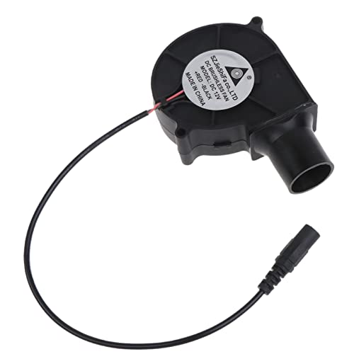 Outdoor BBQ Ventilator PWM Gebläse 7530 75 X 75 X 30 Mm 12 V 1 5 A 2500 R Luftstrom Mit 27 Mm Luftschlauch Für Grüne Eiergrills Herd Kochen von Zxfdsfdbnm