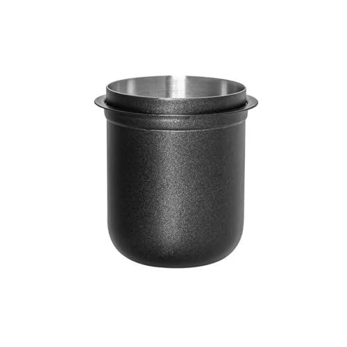 Profi Espresso Dosierbecher Kaffeeschüssel Espresso Pulverschale Edelstahl Textur geeignet für Kaffeemaschine von Zxfdsfdbnm