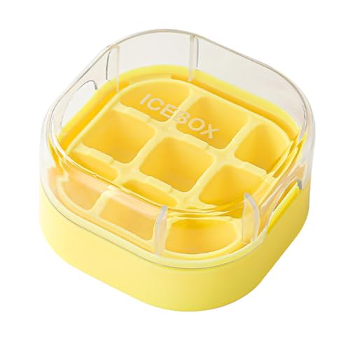 Silikon Eiswürfelschale Mit 9 Hohlräumen Und Leckerem Deckel Leicht Zu Zerlegen Eismaschinen Haushaltsküchenwerkzeug Silikon Eiswürfelschale Mit 9 Hohlräumen Und Leckerem Deckel Leicht Zu Zerlegen Eismaschinen Haushaltsküchenwerkzeug von Zxfdsfdbnm