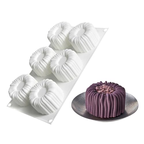 Silikondessert Makingformen 6 Hohlraum Silikon Mousses Kuchenformen Perfekt Für Schokolade Und Gelees Schöpfung Silikondessert Makingformen 6 Hohlraum Silikon Mousses Kuchenformen Perfekt Für Schokolade Und Gelees Schöpfung von Zxfdsfdbnm
