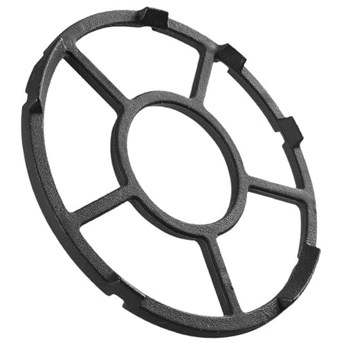 Wok-Rack mit 19 cm Durchmesser, Kohlen-Zubehör, Karbonstahl-Textur, Herdringe für ausgewogenes Kochen von Zxfdsfdbnm