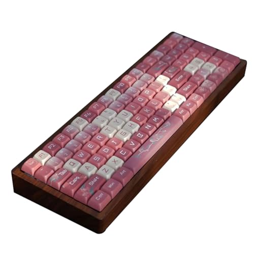 Zxfdsfdbnm 127-Tasten XDA Höhe Tastenkappen Set Granatapfel Matte Textur Und Verschleißfest Für Die Dekoration Von Desktop Tastaturen von Zxfdsfdbnm