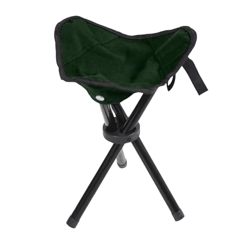Zxfdsfdbnm Gartenklapper Sitzstativstuhl Faltbare 3 Beinstuhl Zum Wandern Camping Fishing Stativhocker Tragbar von Zxfdsfdbnm